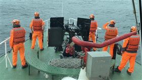 三協順26號漁船火燒船 海巡前往搜救(圖/海巡署提供)