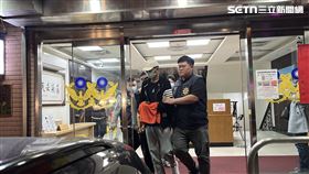 王大陸涉毆打計程車司機，林、彭男及李男移送移送新北地檢署。（圖／記者黃翎瑄攝影）