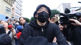 王大陸,教唆傷人,新北檢,交保。（圖／記者鄭孟晃攝影）