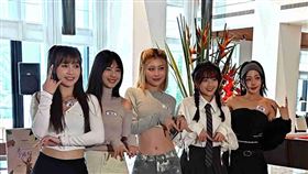 草莓（左起）、安汝、小楓、笑笑、筱緹（圖／記者鍾智凱攝）