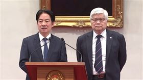 賴清德魏哲家在總統府開記者會說明台積電赴給擴大投資