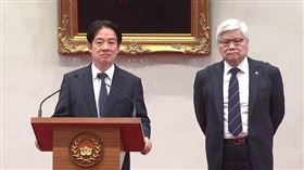 賴清德魏哲家在總統府開記者會說明台積電赴給擴大投資