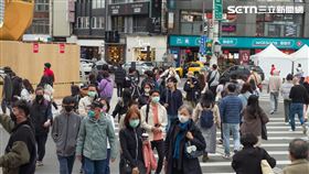 西門町人潮(記者陳弋攝影)