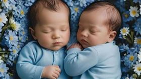 ▲雙胞胎（示意圖／翻攝自pixabay）