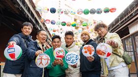 左起姚元浩、卜學亮、柯有倫、彭小刀、Matzka、郭泓志。（圖／好看娛樂提供）