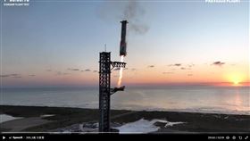 ▲SpaceX再度面臨星艦測試飛行發生事故。（圖／翻攝自X平台@SpaceX）