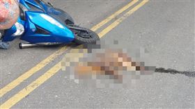 台東阿嬤騎機車「中羌」釀一屍多命。（圖／翻攝縣議員古志成臉書）