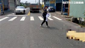 屏東縣,新園鄉,砂石車,內輪差,視線死角,婦人,騎士