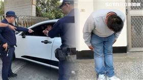 恆春鎮民代表會主席趙記明今日現身偵查隊，為自己的衝動道歉。（圖／翻攝畫面）