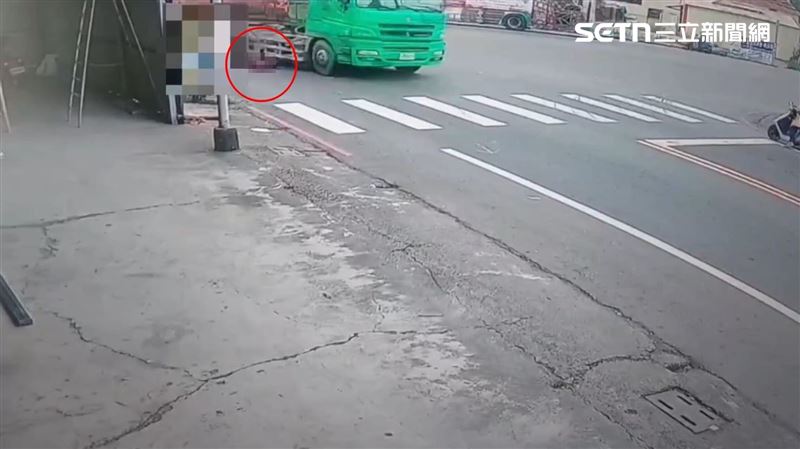 砂石車「4輪胎輾婦」畫面曝光！她成亡魂