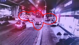 砂石車,違規,闖紅燈,無視,左營分局