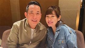 屈中恆、Vicky。（圖／翻攝自Vicky臉書）