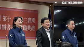 國民黨團三長就職典禮，傅崐萁、王鴻薇、羅智強，黃國昌受邀出席。(圖/記者陳怡潔攝影)
