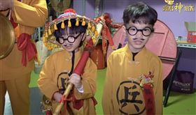 ▲龍德宮四媽祖的小小報馬仔，萌樣吸睛。（圖／寶島神很大）