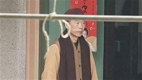 檢調26日前往通法寺搜索，將通法寺住持釋煌智（圖）帶回偵訊、釐清案情。（中央社檔案照片）