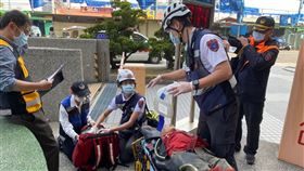 搶救演練,高雄市消防局,室內穿越無人機