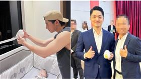 雲云科技是國內知名的「寶寶攝影機」廠商，不僅曾獲得國家獎項表揚，就連台北市長蔣萬安、台灣隊長陳傑憲都是這款產品的用戶。（圖／翻攝FB／陳傑憲【 C.H CHEN 】、曾姓當事人臉書）