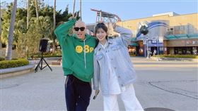 ▲安芝儇帶韓國知名藝人洪錫天體驗台灣。（圖／2S Sportainment提供）