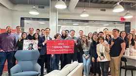 哈佛與麻省理工學院學生  波士頓分享訪台見聞「2025台灣參訪團」的哈佛大學及麻省理工學院學生，7日在駐波士頓辦事處分享訪台經驗。（駐波士頓辦事處提供）中央社記者廖漢原紐約傳真  114年3月9日