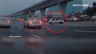 錯過匝道　超扯駕駛「迴轉大逆向」畫面曝