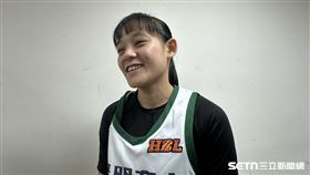 陽明高中高三主將何采琪單場轟下18分，收下季軍戰MVP。（圖／記者蔡厚瑄攝影）