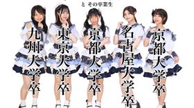 一支日本女子偶像團體，全員皆畢業於頂尖大學。（圖／翻攝自emofairystar1 X）