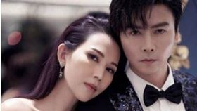 香港無線視后蔡少芬與中國武打男星張晉，是中國娛樂圈有名的模範夫妻之一。不過近期種種跡象，讓媒體揣測2人婚姻是否亮起紅燈。（圖／翻攝微博／蔡少芬）