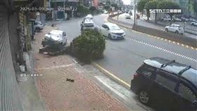 彎道撞大.樹0600