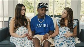 一對母女同時都懷孕，且肚子中小孩的爸爸竟然都是網紅尼克。（翻攝YT頻道@Nickyardy）