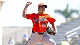 ▲菅野智之熱身賽7局投球無失分。（圖／美聯社／達志影像）