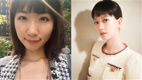 廣告小妹、孟耿如。（圖／翻攝自廣告小妹、孟耿如臉書）