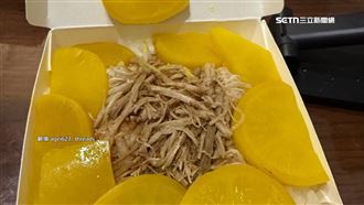 客備註「我愛你們」　雞肉飯給爆量醃蘿蔔