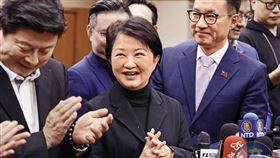 國民黨內一股力挺台中市長盧秀燕（中）參選黨主席的聲浪，再次悄然上升。