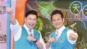 曾國城（左）與徐乃麟今錄影（圖／記者趙于瑩攝）