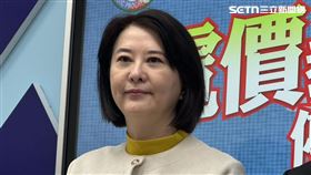 ▲國民黨團召開「能源政策死不認錯? 電價暴漲停不下來?」記者會，出席立委王鴻薇（圖／記者陳怡潔攝影）