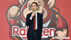 ▲樂天桃猿開季記者會，副董事長暨執行長牧野幸輝。（圖／記者劉彥池攝影）