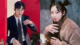 金秀賢、金賽綸。（圖／翻攝自金秀賢、金賽綸IG）