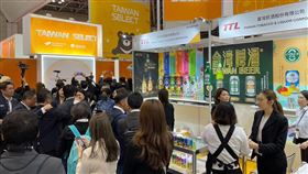 「東京國際食品展」日前開幕，台灣啤酒盛妝出席台灣館活動