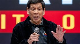 菲律賓前總統杜特蒂（Rodrigo Duterte）。（圖／達志／美聯社）