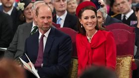 威廉王子與凱薩琳王妃。（圖／達志／路透社）