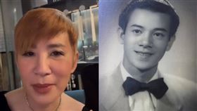 吳君如（左）證實父親夏春秋離世。（圖／翻攝自吳君如臉書）