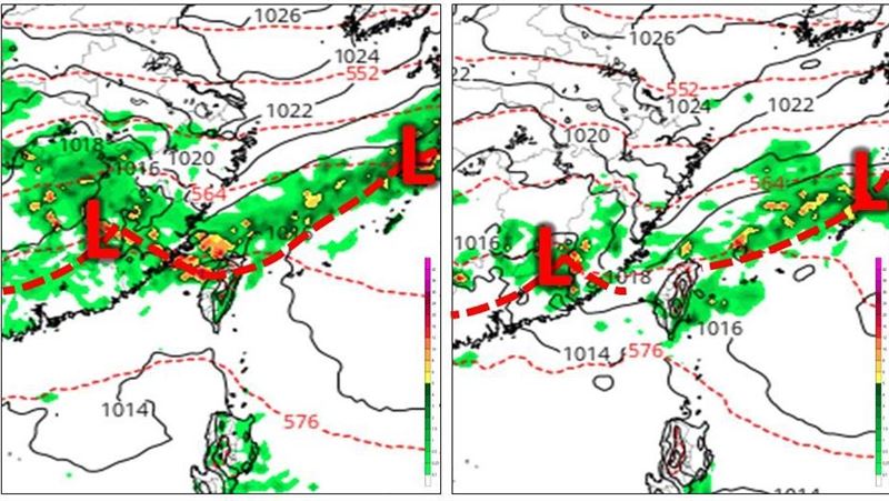 連2鋒面！明雨集中1地劇烈變天　週末急凍