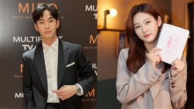 金秀賢、金賽綸。（圖／翻攝自金秀賢、金賽綸IG）