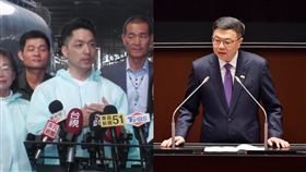 蔣萬安、卓榮泰，班班有鮮乳（組合圖／翻攝畫面、翻攝自卓榮泰臉書）