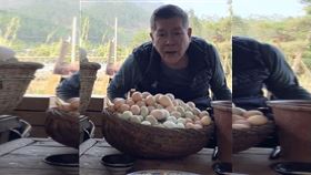  澎恰恰在微信賣土雞蛋。（翻攝自微信）