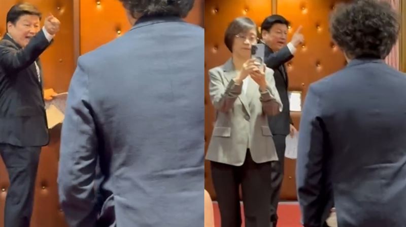 傅崐萁突暴怒連罵七聲間諜！沈伯洋反擊了