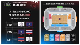 ▲亞洲盃資格賽外卡戰12日中午售票，但下午2點才會公布台灣隊參賽球員。（圖／翻攝自中華民國籃球協會臉書）