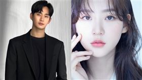 金秀賢、金賽綸。（圖／翻攝自金秀賢IG、經紀公司）