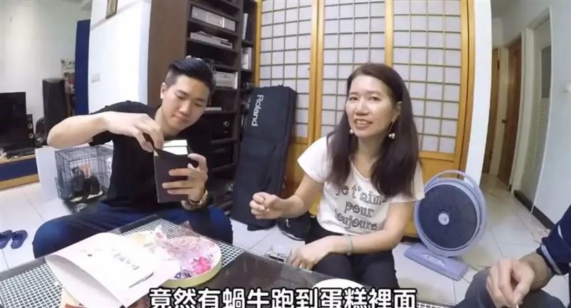 家寧媽媽的照片曝光。（圖／翻攝自YT）