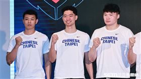 ▲亞洲盃資格賽外卡賽，雷蒙恩（中）出席賽前記者會。（圖／記者劉彥池攝影）